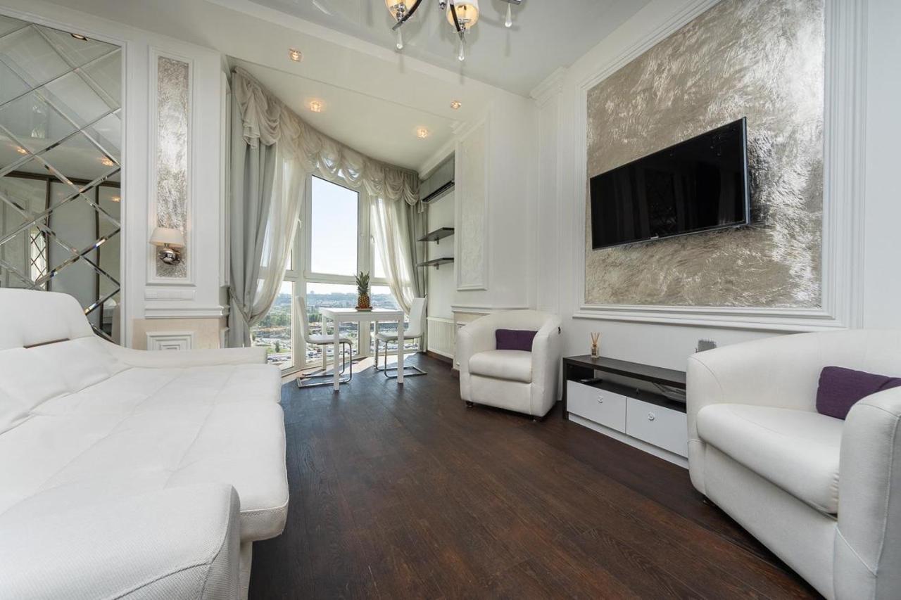 Exquisite Panoramic Views Apartment Dnipro Embankment Kiev Eksteriør billede